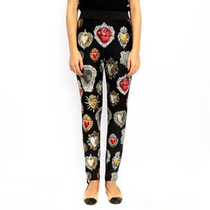Dolce-Gabbana-Heart-Print-Pants