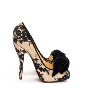 Christian-Louboutin-Lace-and-Velvet-Pumps