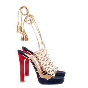 Christian-Louboutin-Gladiator-Suede-Sandals
