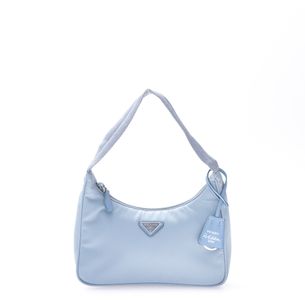 prada nylon bolsa astral blue