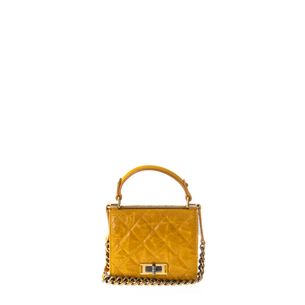 Bolsa-Chanel-Vintage-Matelasse-Amarelo