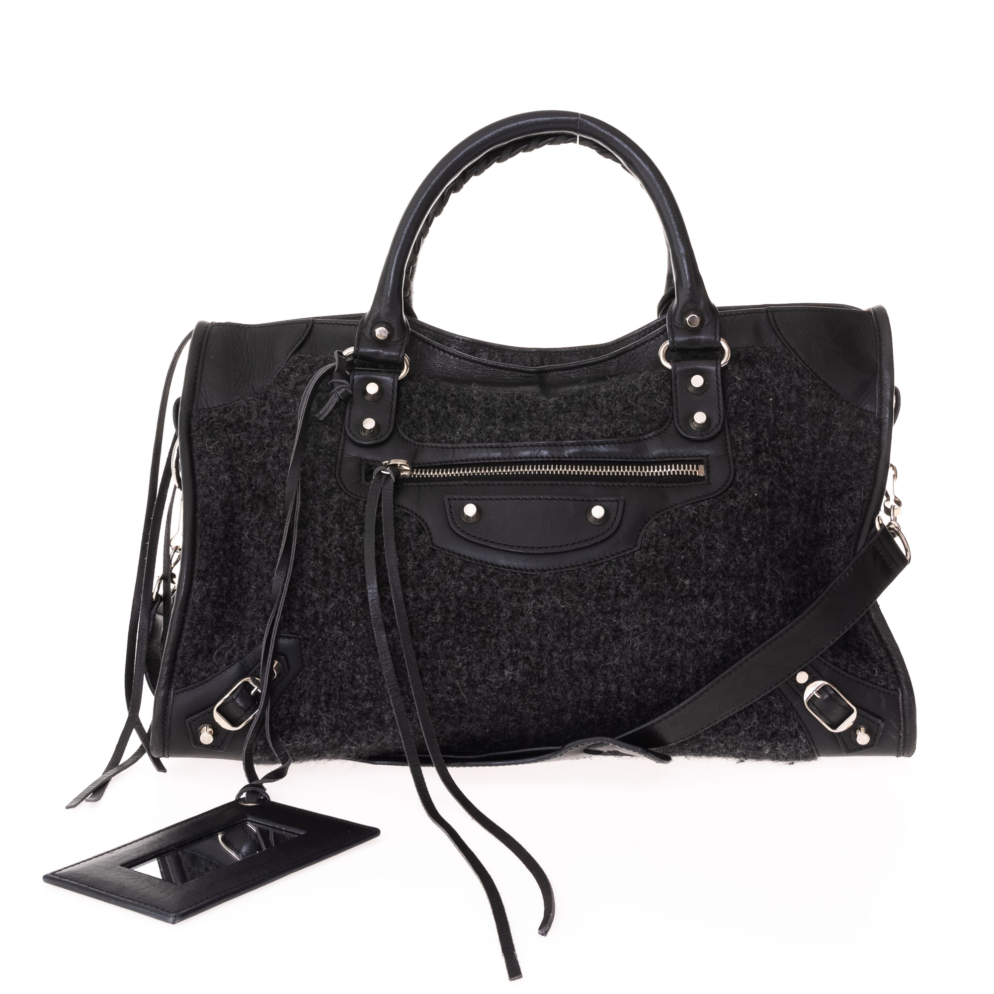 balenciaga city bolsa white