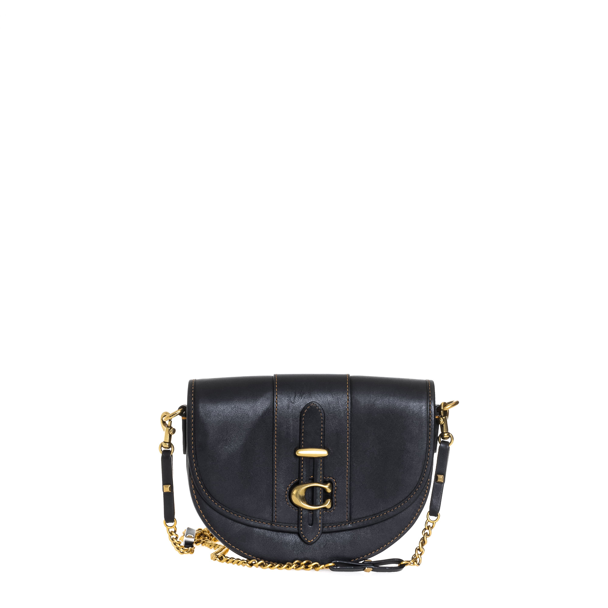 coach saddle bolsa crossbody