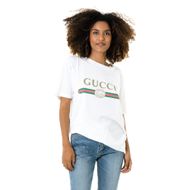 Camiseta-Gucci-Oversized-Logo-Branca