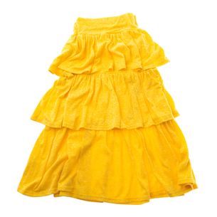 Saia-Mixed-Infantil-Tecido-Amarelo