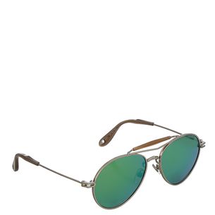 Oculos-Givenchy-Armacao-Prateado-Lente-Verde