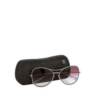 Oculos-Chanel-Armacao-Prateada-Lente-Degrade-Vermelha