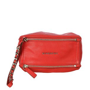 Bolsa-de-Mao-Givenchy-Pandora-Couro-Vermelho