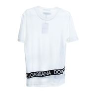 Camiseta-Dolce---Gabbana-Branca-com-Logo-Preta