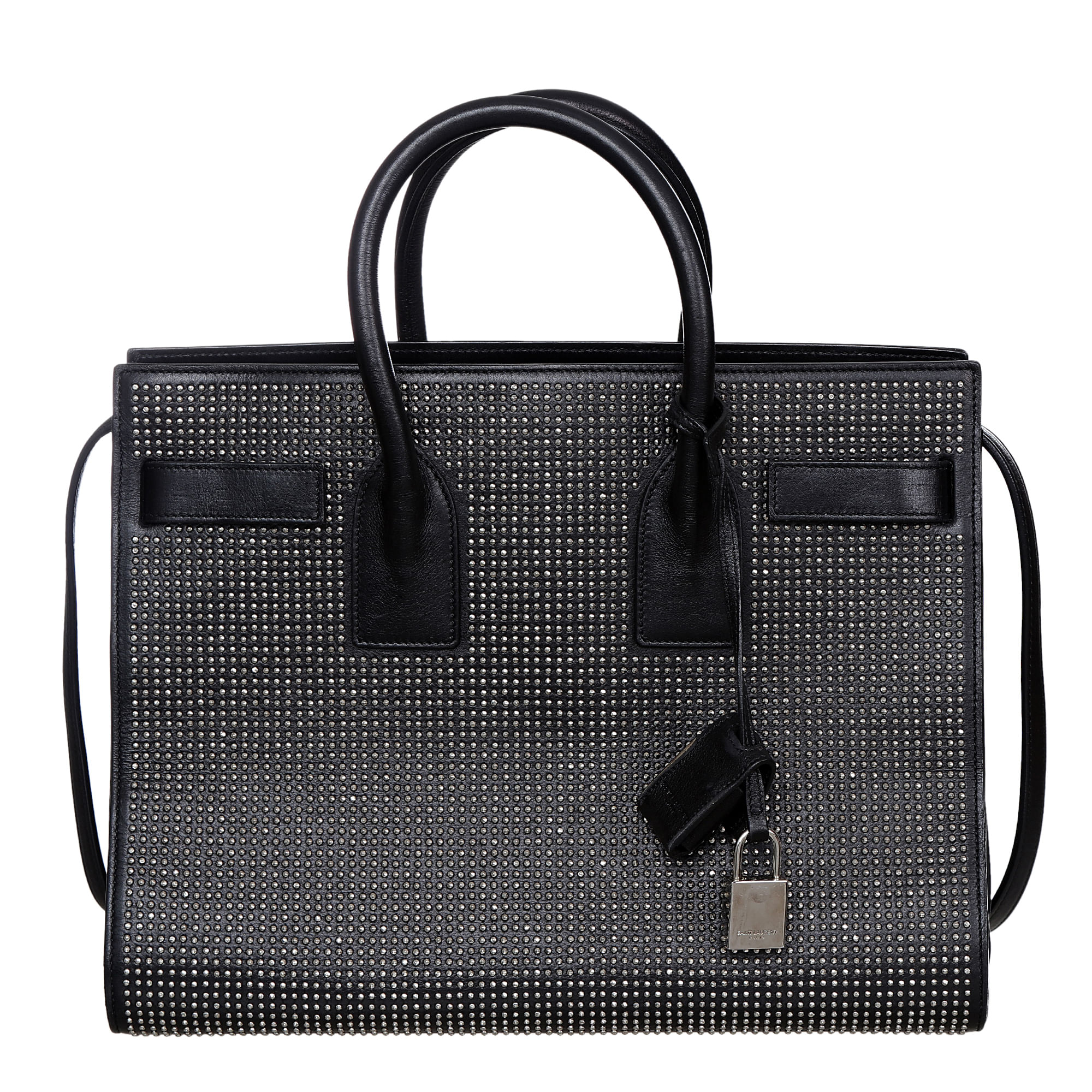 saint laurent saint laurent sac du jour tachas preta black