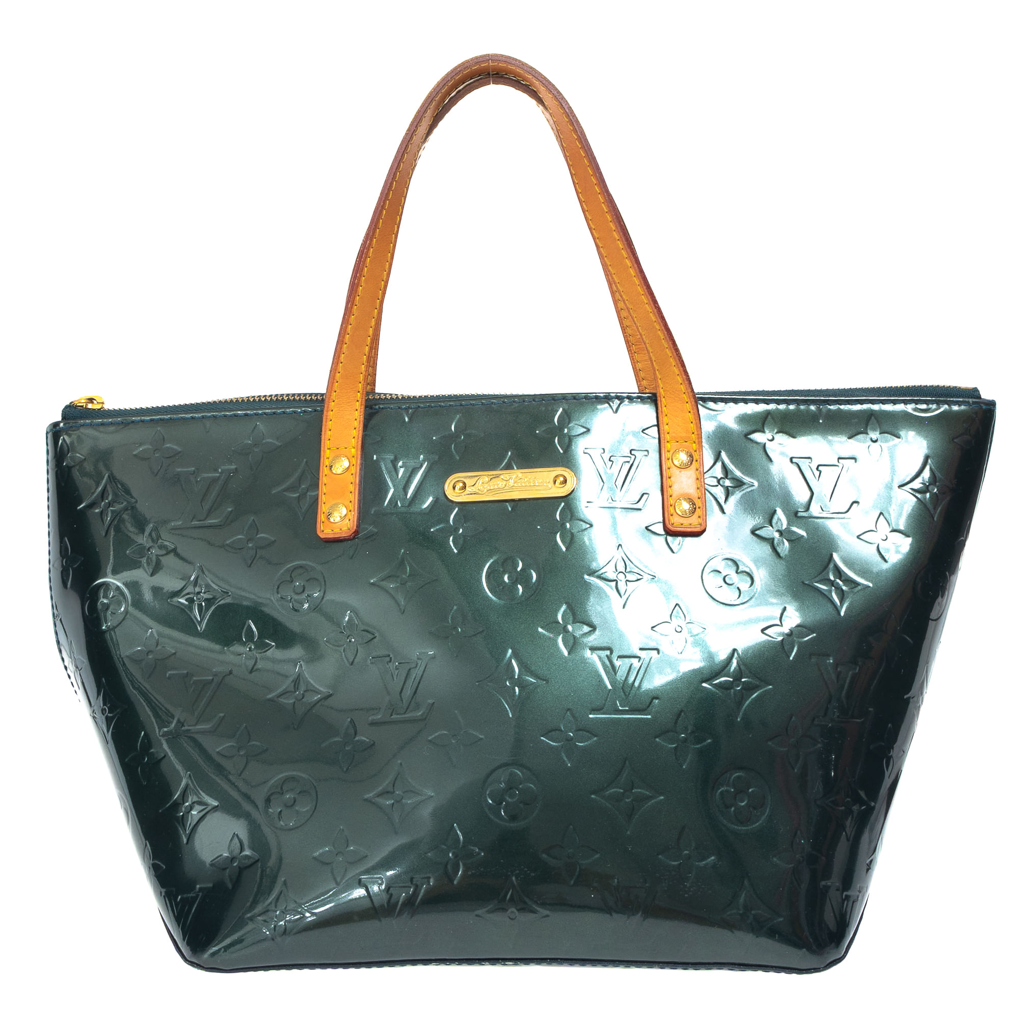 louis vuitton louis vuitton bellevue pm verniz verde green