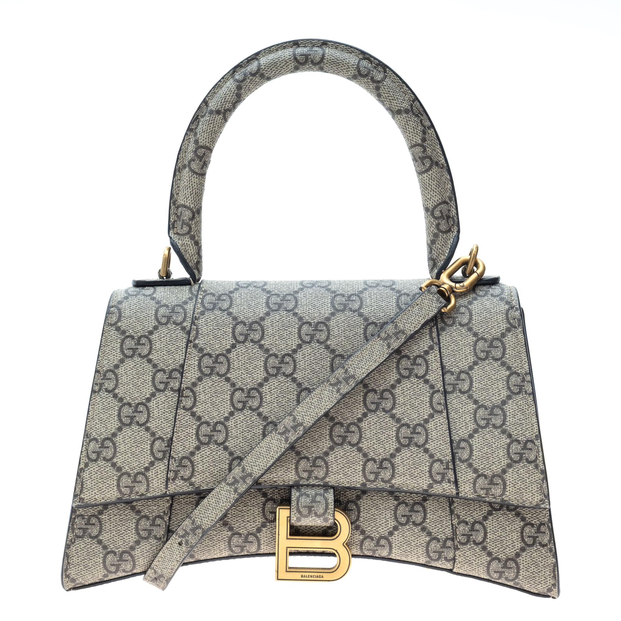 gucci gucci balenciaga the hacker project hourglass pequena small