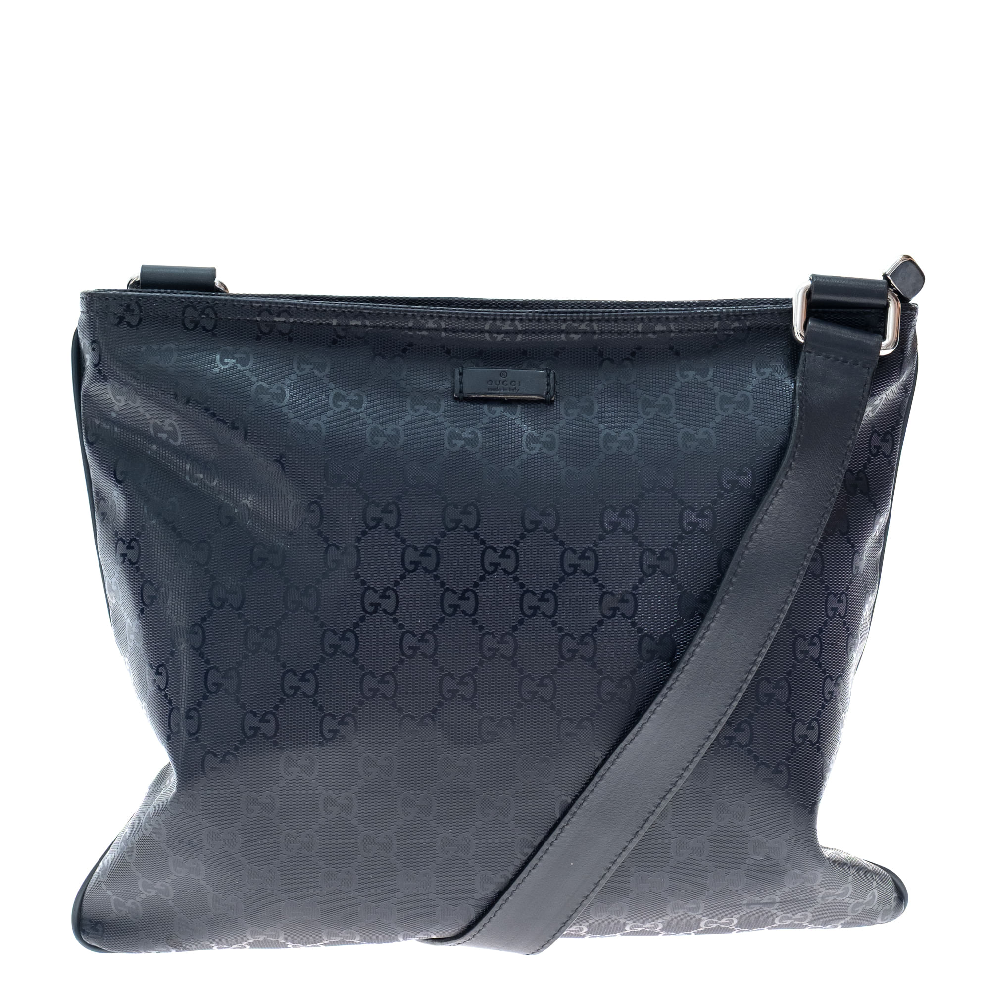 gucci gucci messenger canvas azul