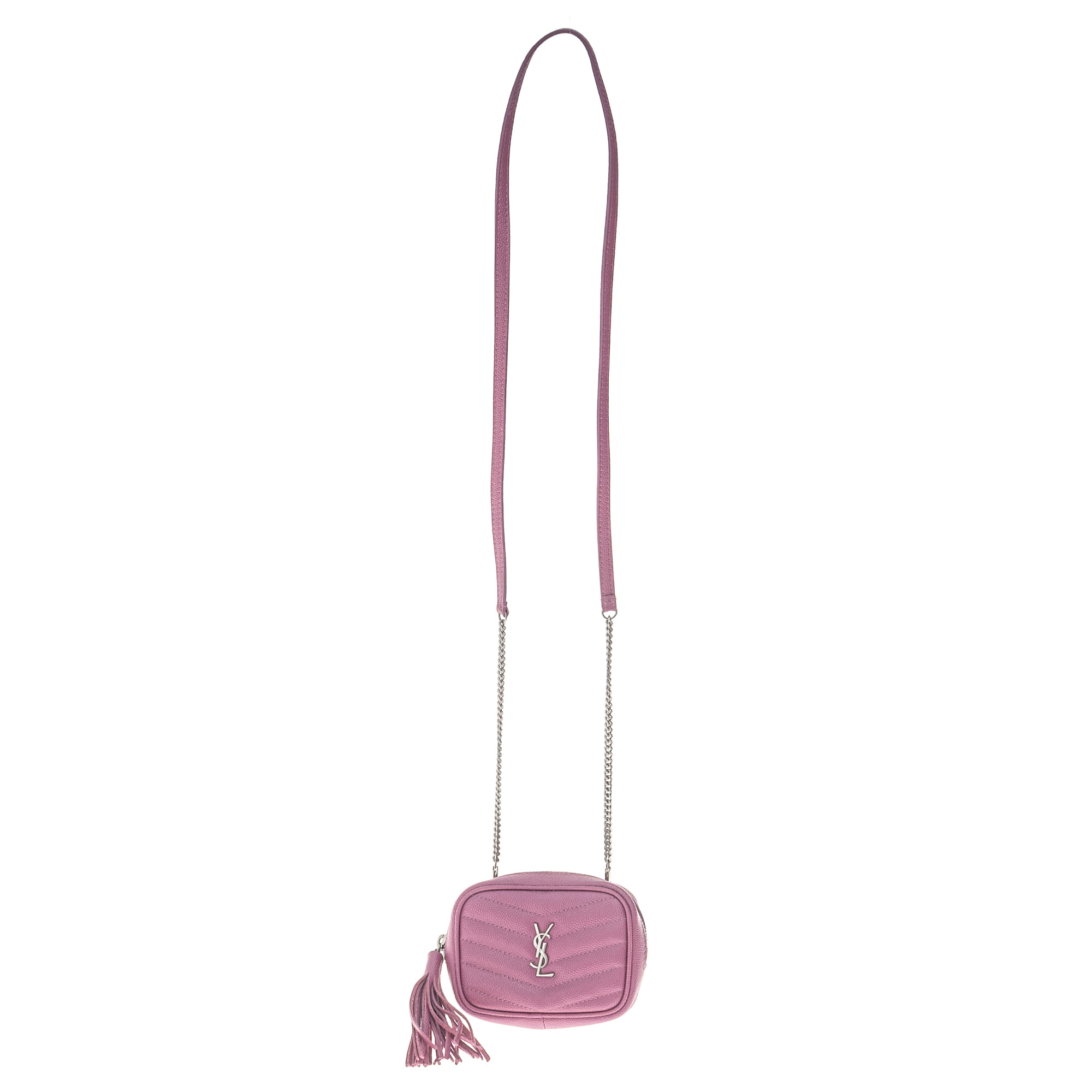 saint laurent saint laurent baby lou camera rosa pink