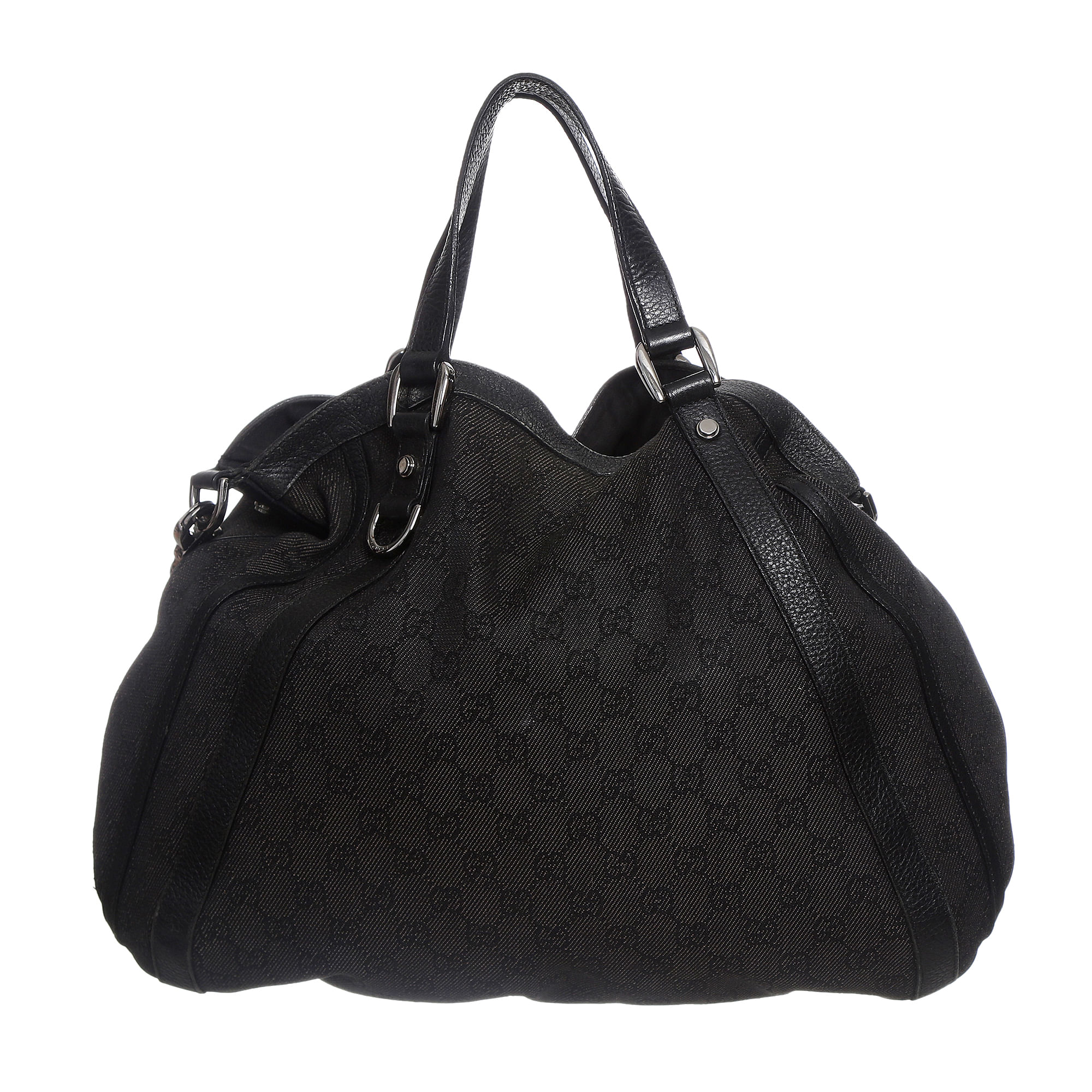 gucci gucci abbey gg monograma preta