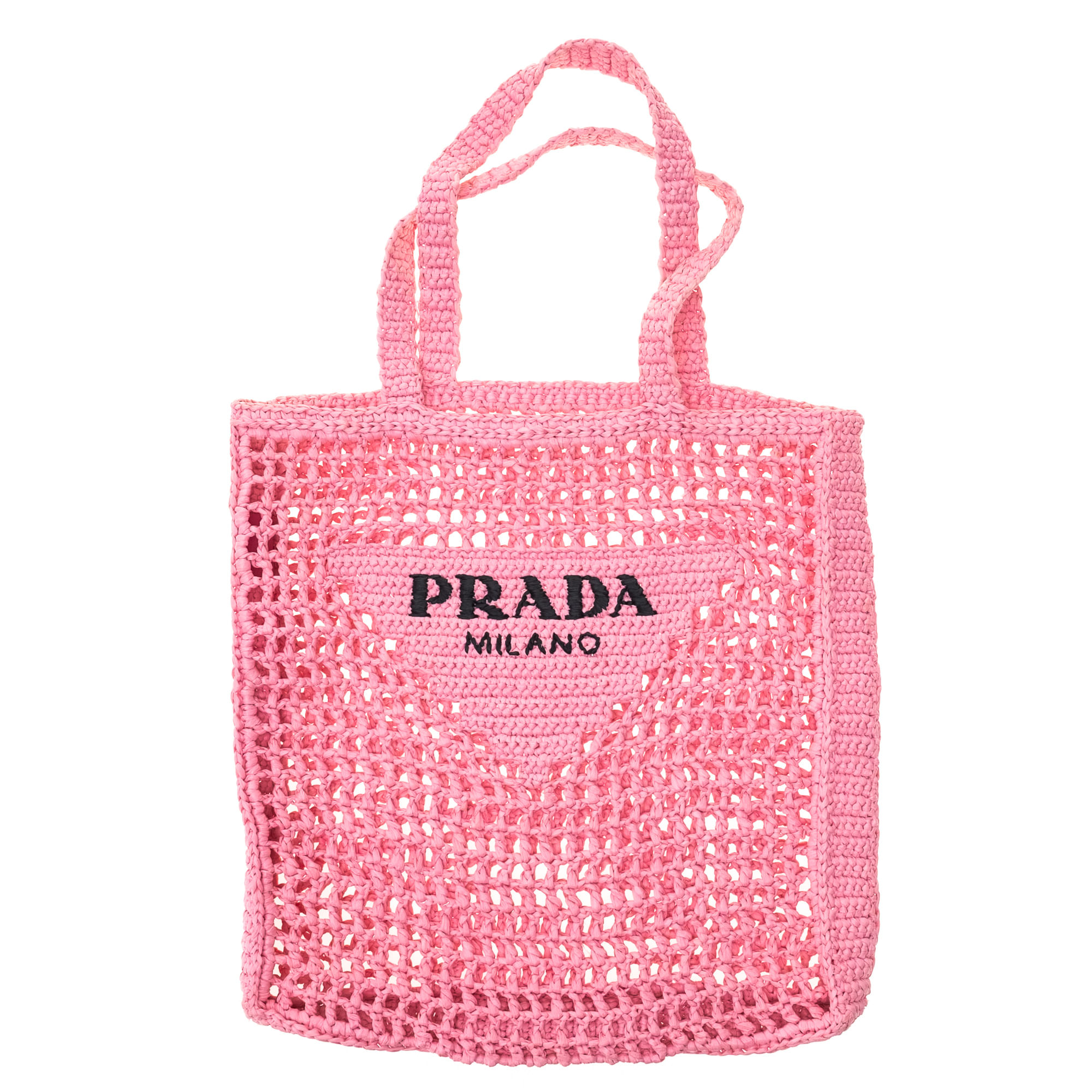 prada prada rafia rosa pink