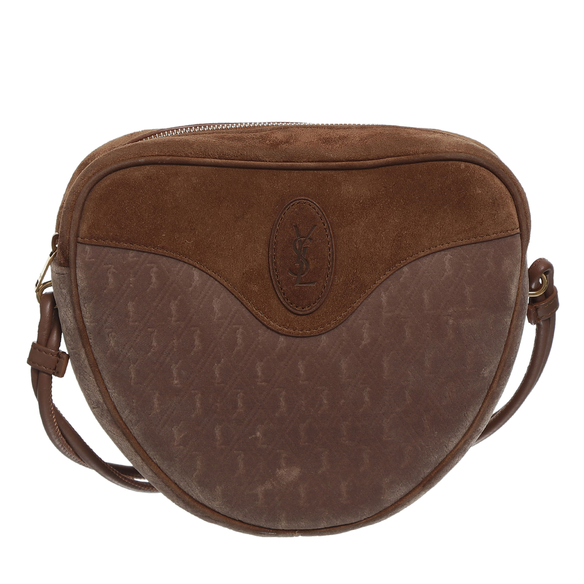saint laurent saint laurent transversal camurca marrom brown