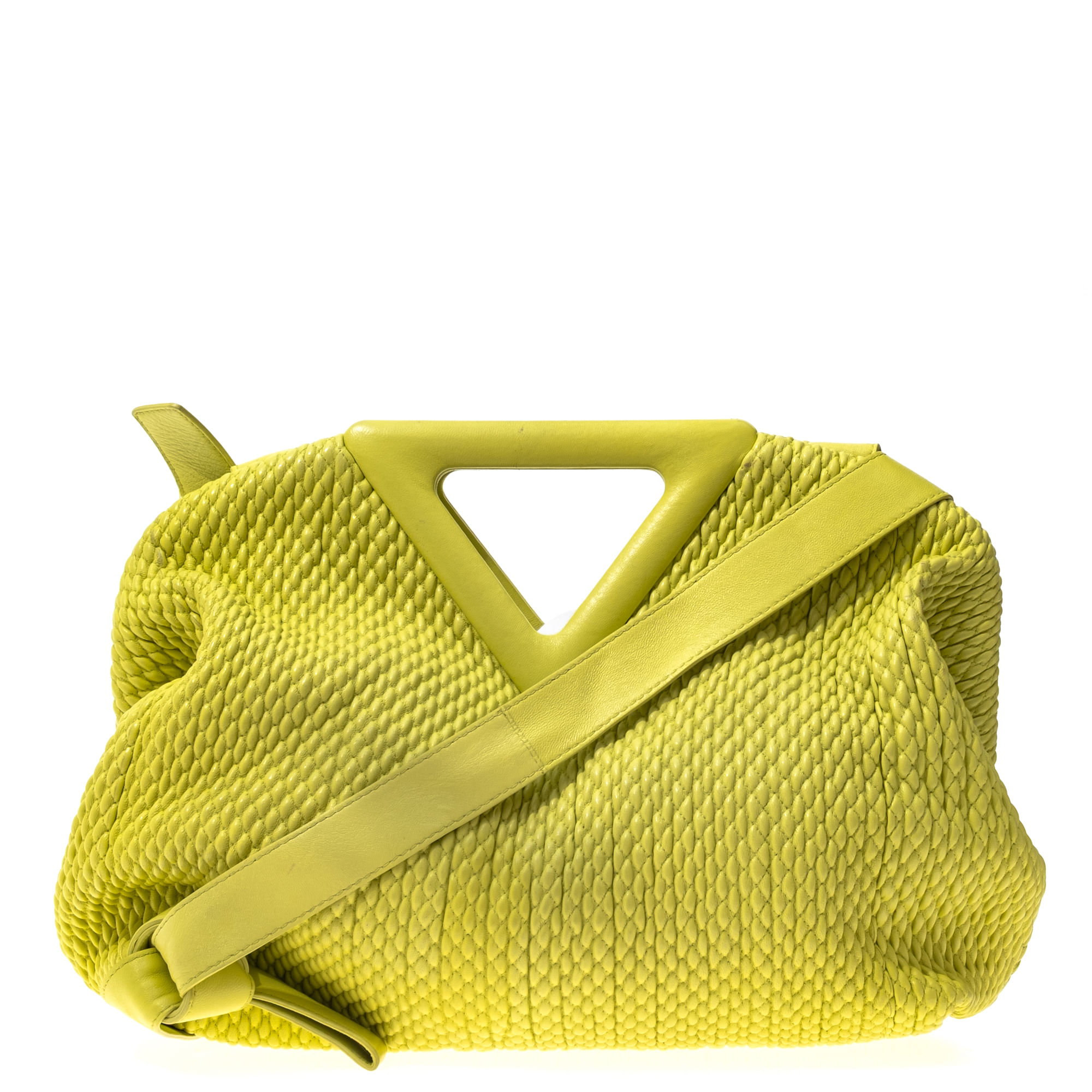 bottega veneta bottega veneta the point triangle verde green