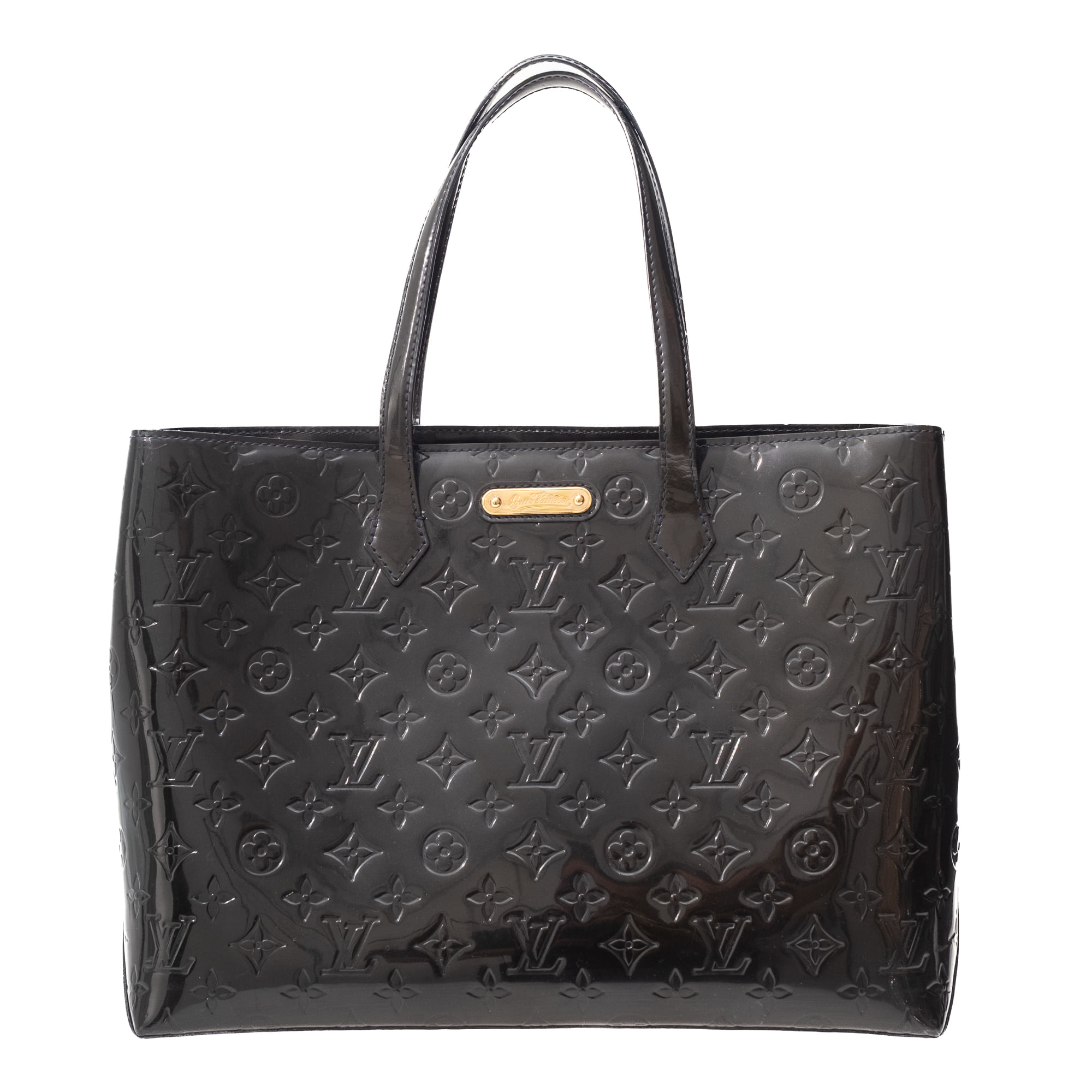 louis vuitton louis vuitton wilshire verniz marrom brown