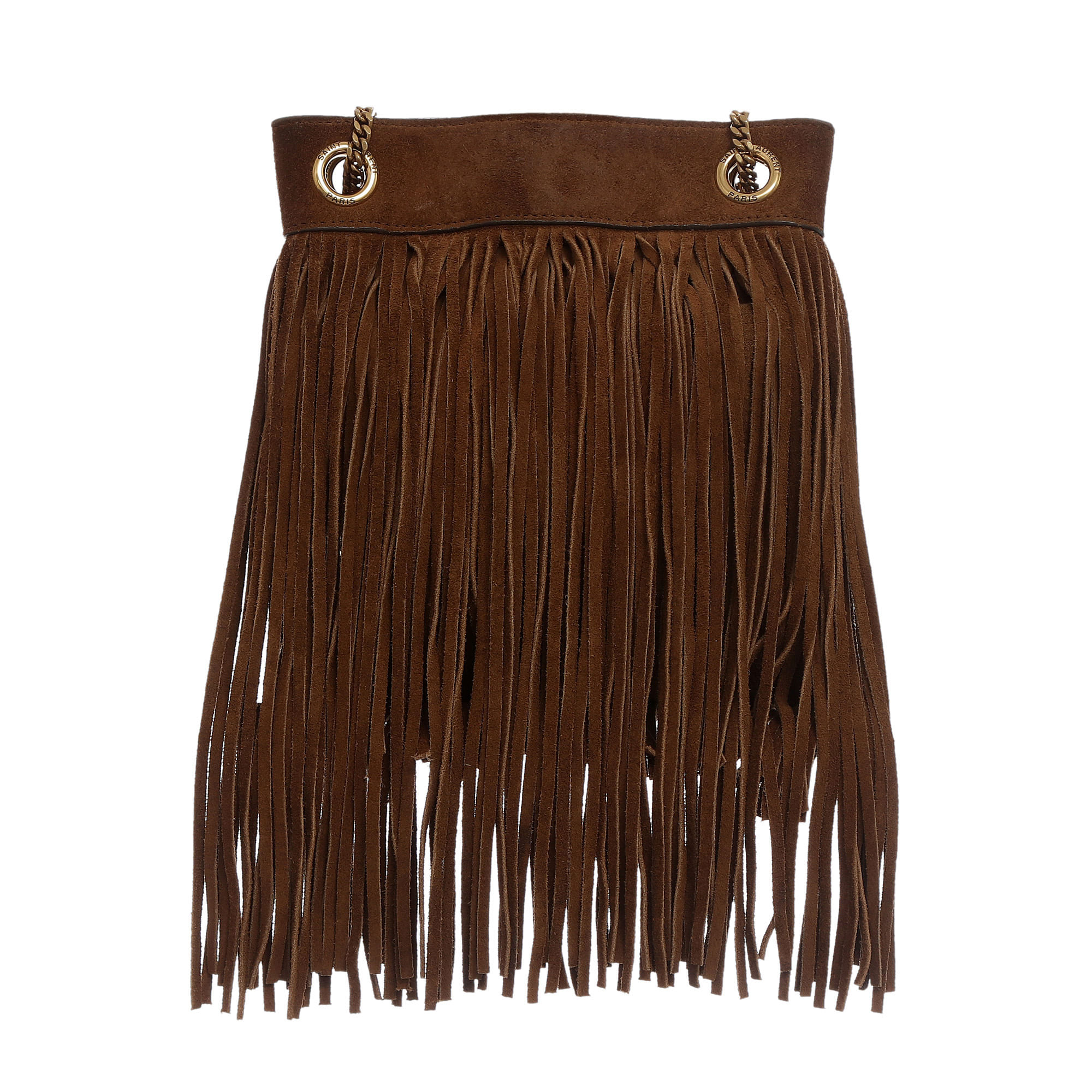 saint laurent saint laurent franjas caramelo beige