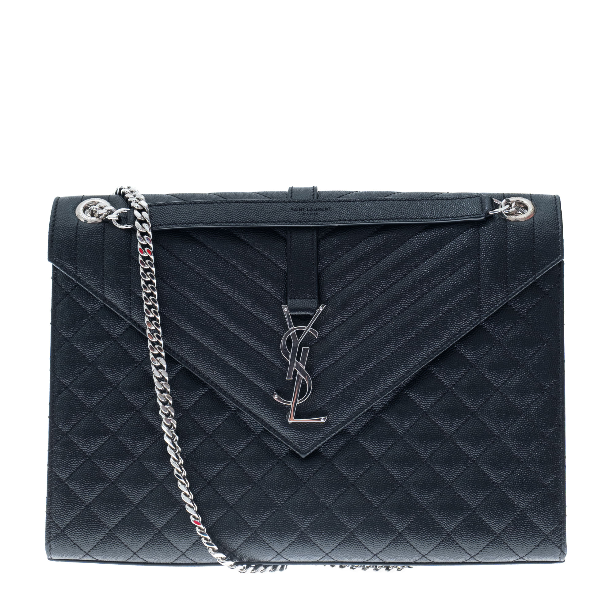 saint laurent saint laurent grain poudre preta black