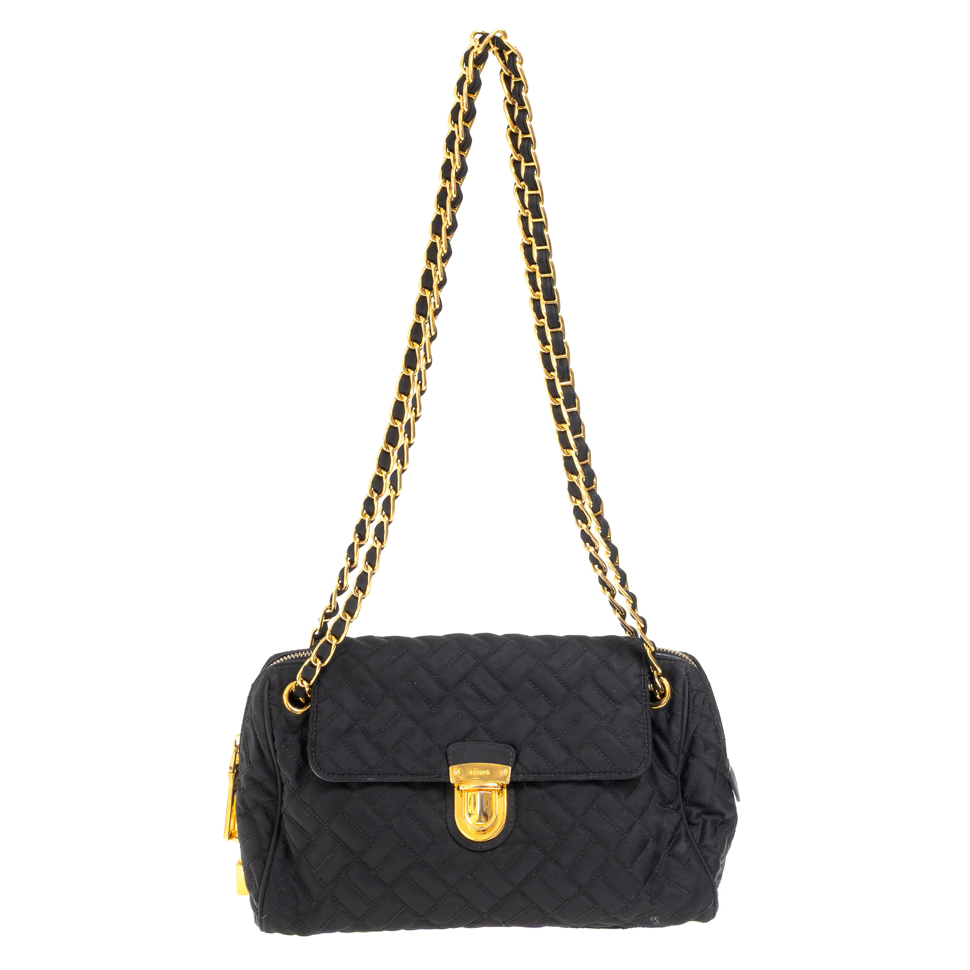 prada prada tessuto nylon preta black