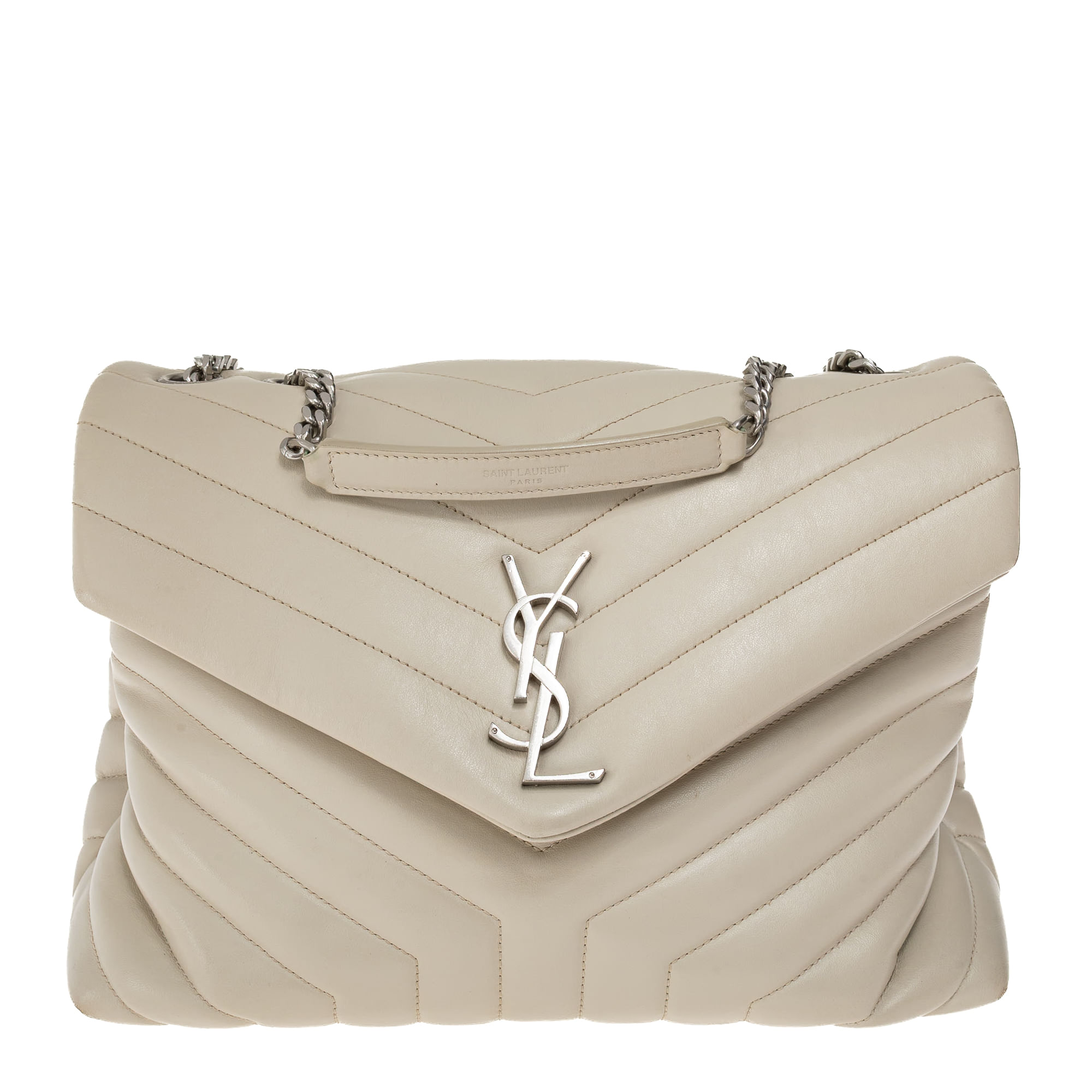 saint laurent loulou white medium