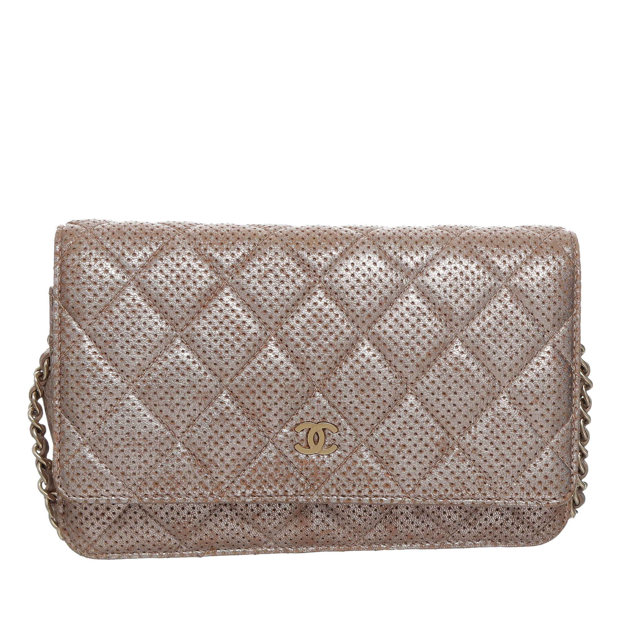 chanel wallet on chain small